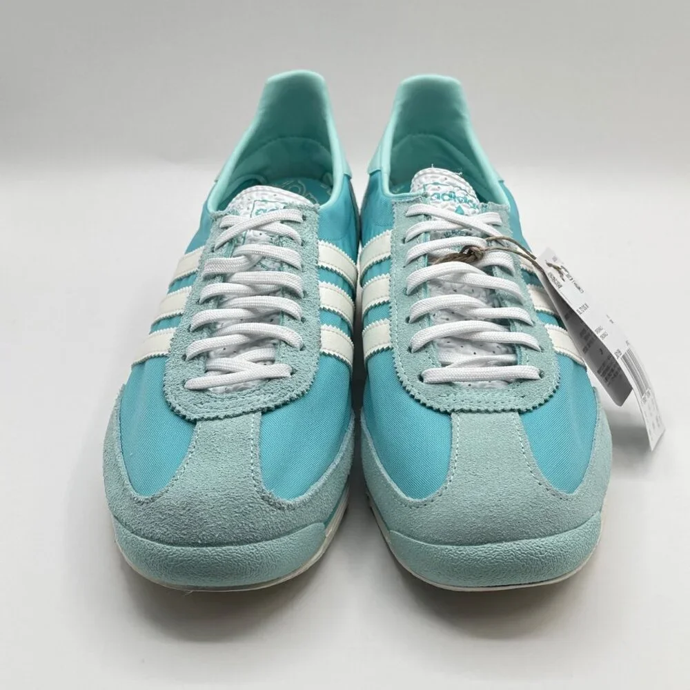 Women's Adidas SL 72 OG Shoes Easy Mint / Semi Flash Aqua / Off White JI0199 NEW - Picture 2 of 10